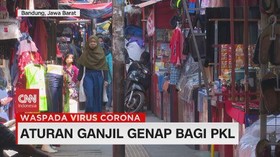 VIDEO: Rencana Aturan Ganjil Genap Bagi PKL di Bandung