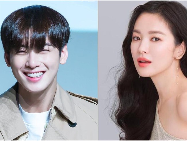 ASTRO's Cha Eun Woo and Song Hye Kyo are all about visuals during