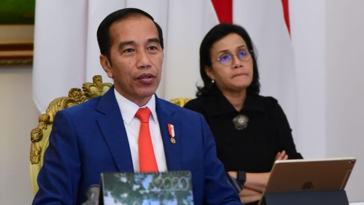 Jokowi dan Sri Mulyani (Biro Pers Setpres) Jokowi dan Sri Mulyani (Biro Pers Setpres)