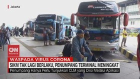 VIDEO: SIKM Tak Lagi Berlaku, Penumpang Terminal Meningkat