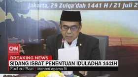 VIDEO: Sidang Isbat: Iduladha 1441 H Jatuh pada 31 Juli
