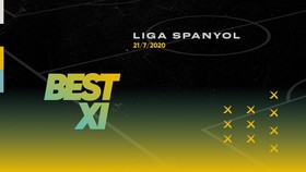 INFOGRAFIS: Best XI Liga Spanyol Musim Ini, Dominasi Madrid