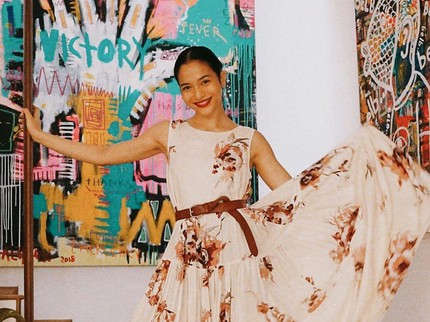 7 Potret Body Goals Putri Marino, Ibu Satu Anak yang Hobi Olahraga