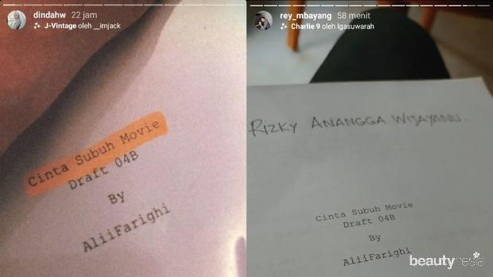 Pasangan yang baru meyandang status baru ini dikabarkan tengah mempersiapakan diri untuk merilis film terbarunya. Berjudul
