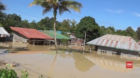 VIDEO: Ratusan Rumah di Masamba Kembali Terendam Banjir