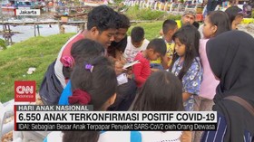 VIDEO: 6.550 Anak Terkonfirmasi Positif Covid-19