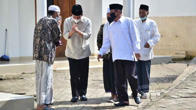 Kepala BNPT dan Abuya Murtadho sepakat Pancasila tak boleh hanya dijadikan semboyan belaka.