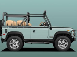 Eye Catching! Land Rover Defender Diubah Jadi Bertenaga Listrik dengan Tampilan Segar