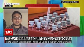 VIDEO: Tangan Mahasiswa Indonesia di Vaksin Covid-19 Oxford