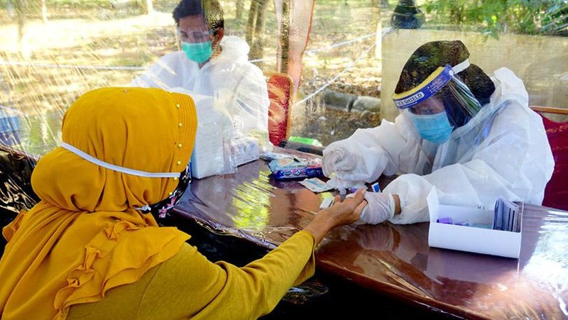 PT Angkasa Pura I (Persero) Bandara Lombok menyediakan fasilitas layanan pelaksanaan uji kesehatan skrining awal dan cepat