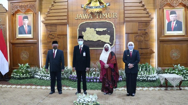 Bank Jatim mengumumkan Direktur Utama dalam Rapat Umum Pemegang Saham Luar Biasa, Kamis (23/7).
