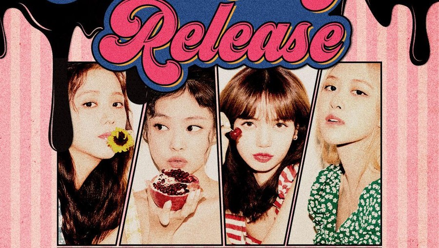 BLACKPINK Poster BLACKPINK single kedua.