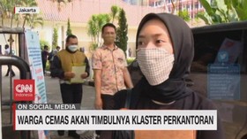 VIDEO: Warga Cemas Akan Timbulnya Klaster Perkantoran