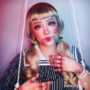 Cerita Seram di Balik Makeup Doll Challenge ala Janine Intansari yang Viral di TikTok