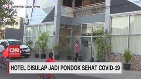 VIDEO: Hotel di Sumenep Disulap Jadi Pondok Sehat Covid-19