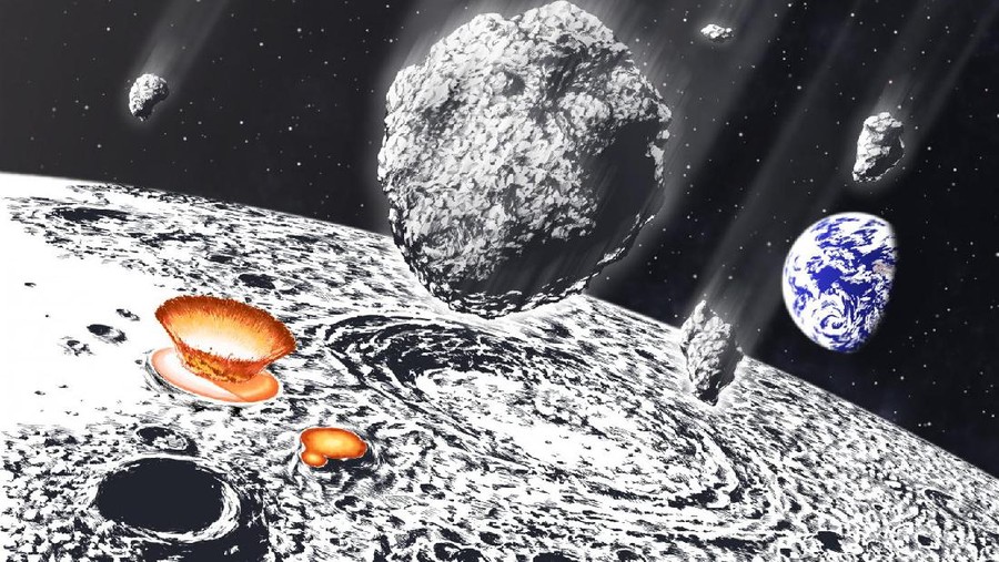 hujan asteroid
