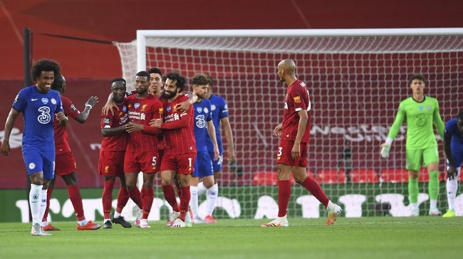 Liverpool mengalahkan Chelsea 5-3 di Liga Inggris, Manchester United merangsek ke posisi ketiga klasemen sementara.