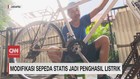 VIDEO: Modifikasi Sepeda Statis Jadi Penghasil Listrik
