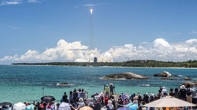 FOTO: Misi Perdana China ke Mars