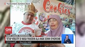VIDEO: Tetap Kreatif di Masa Pandemi Ala Anak Down Syndrome