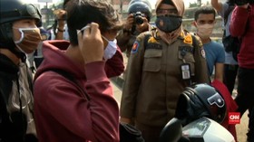 VIDEO: Tak Gunakan Masker, Warga Depok Didenda