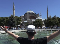 Balas Turki, Suriah Bangun Replika Hagia Sophia Versi Mini