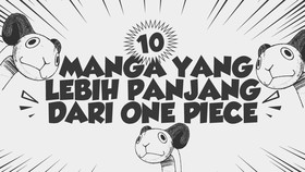 INFOGRAFIS: 10 Manga yang Lebih Panjang dari One Piece