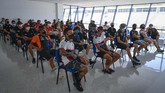 FOTO: Marquez Datang, MotoGP Andalusia 2020 Sengit MotoGP Andalusia 2020 di Sirkuit Jerez dipastikan akan berlangsung menarik karena Marc Marquez memaksa tampil.