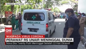 VIDEO: Perawat RS Unair Meninggal Dunia Terpapar Covid-19
