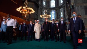 VIDEO: Erdogan Akan Salat Jumat di Hagia Sophia