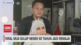 VIDEO: Viral MUA Sulap Nenek 60 Tahun Jadi Remaja
