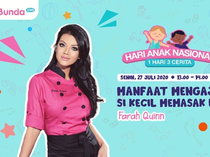 Farah Quinn Beberkan Manfaat Memasak Bareng Si kecil