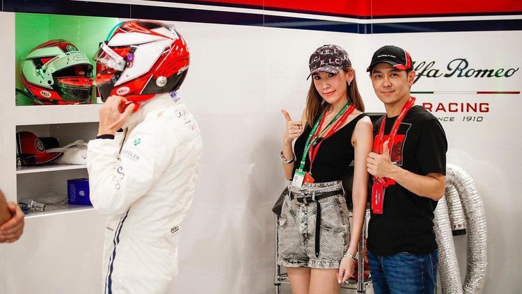 Jimmy Lin dan istri Jimmy Lin dan istri