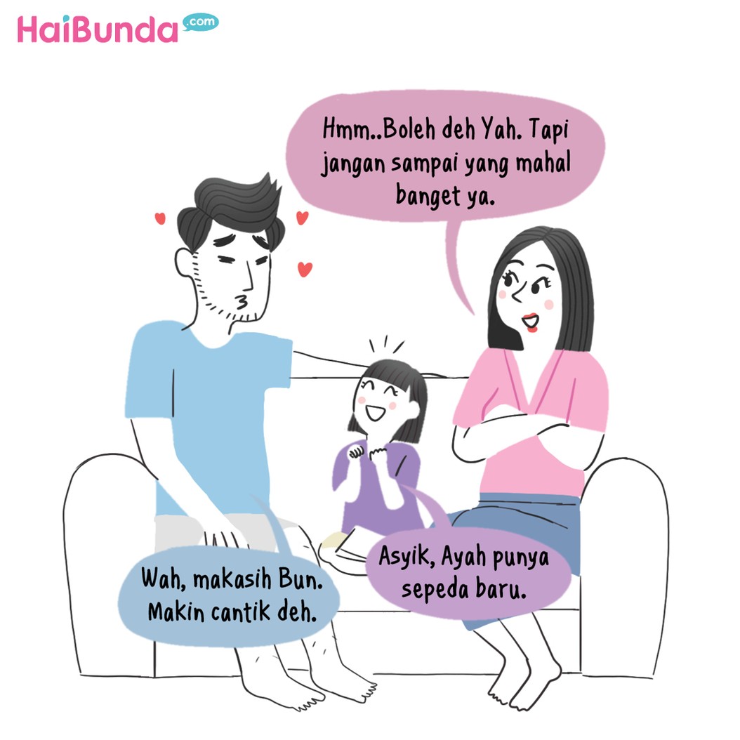 Komik HaiBunda Sepeda