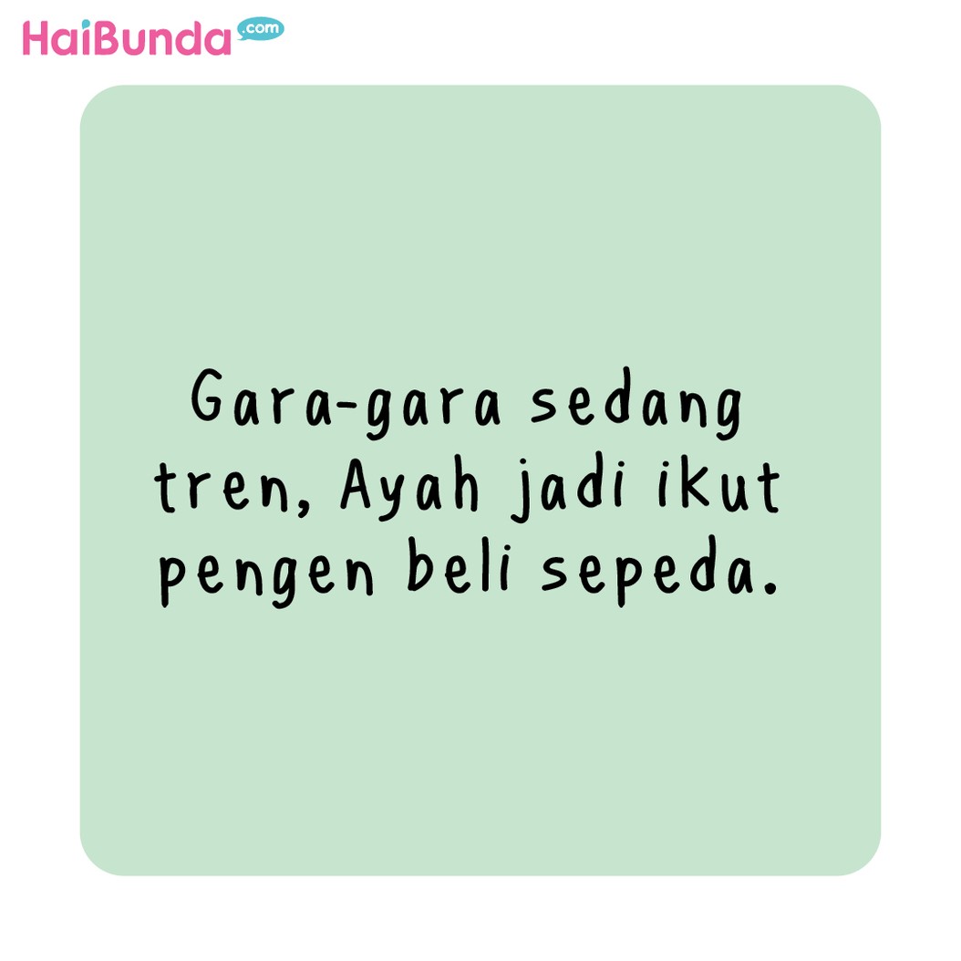 Komik HaiBunda Sepeda