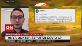 VIDEO: Virus Corona Ganggu Indera Penciuman