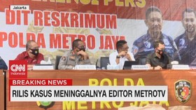 VIDEO: Polisi: Kematian Editor Metro TV Karena Bunuh Diri