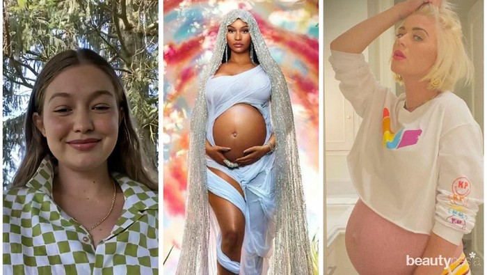 Katy Perry, Nicki Minaj, dan Gigi Hadid Pamer Baby Bump, Siapa Paling Menawan?