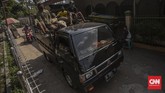 FOTO: Geliat Penjualan Hewan Kurban Saat Pandemi Wabah Covid-19 yang menyerang Indonesia sejak Maret lalu berdampak bagi berbagai sektor usaha, salah satunya penjualan hewan kurban.