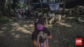 FOTO: Geliat Penjualan Hewan Kurban Saat Pandemi Wabah Covid-19 yang menyerang Indonesia sejak Maret lalu berdampak bagi berbagai sektor usaha, salah satunya penjualan hewan kurban.