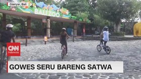 VIDEO: Gowes Seru Bareng Satwa