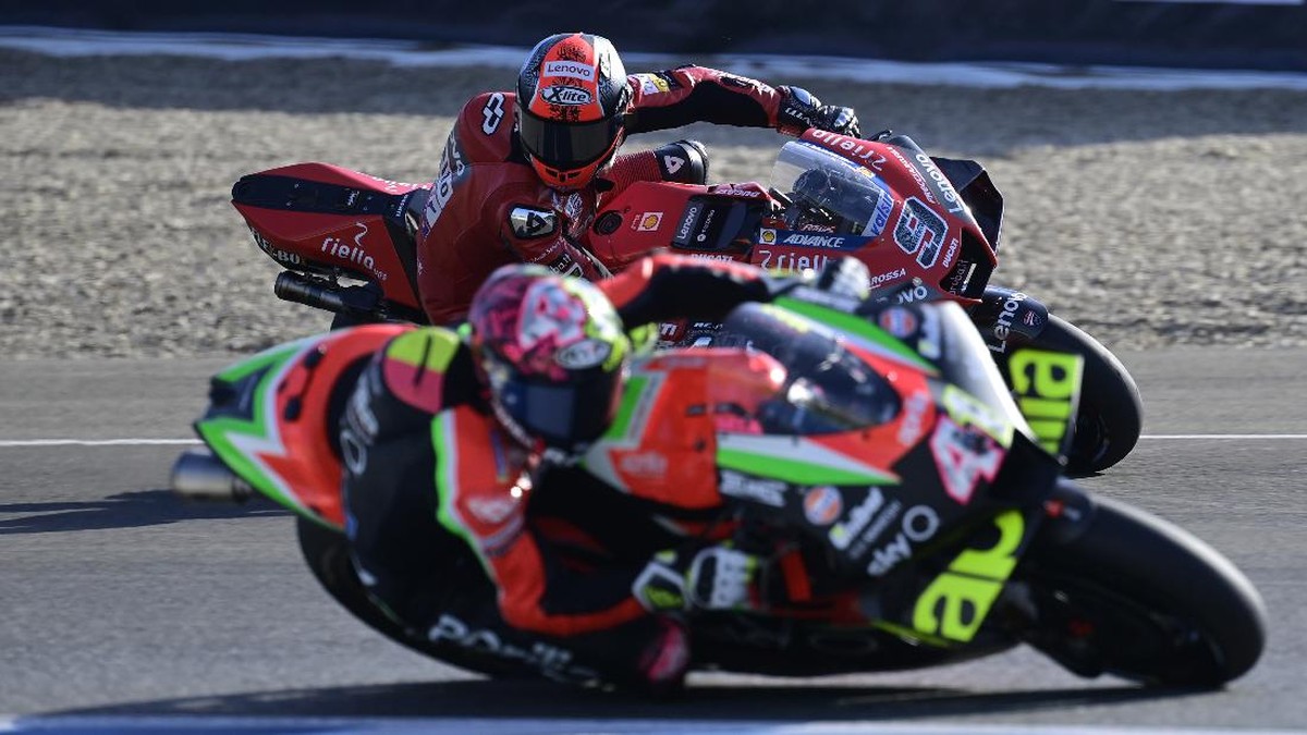 FOTO: Deru Kualifikasi MotoGP Andalusia 2020