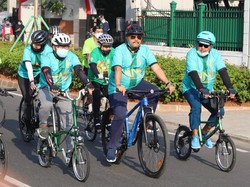 Wakil Ketua MPR Sampaikan 4 Pilar ke Ratusan Pegowes Jabodetabek