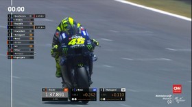 VIDEO: Momen Rossi Rebut Start Keempat di GP Andalusia