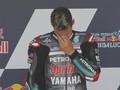 FOTO: Haru Quartararo Podium dengan Rossi di MotoGP Andalusia
