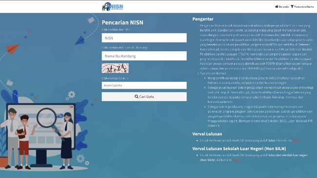 Nomor Induk Siswa Nasional (NISN) ini berlaku mulai jenjang dasar hingga tinggi. Berikut tips dan cara cek NISN siswa online terbaru di Kemendikbud.