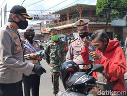 Terjaring Razia, Banyak Warga di Tasikmalaya Abaikan Masker