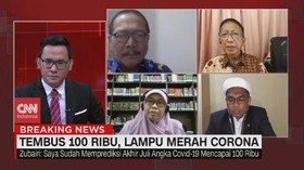 VIDEO: Tembus 100.000 Kasus, Lampu Merah Corona