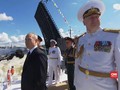 VIDEO: Putin Hadiri Parade Angkatan Laut Rusia