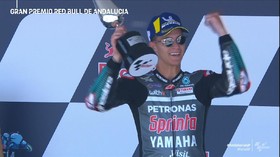VIDEO: Kemenangan Quartararo Anti-Marquez di MotoGP Andalusia
